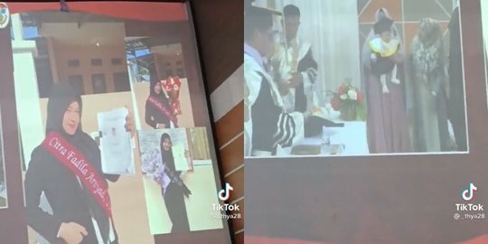 Sang Ibu Meninggal saat Melahirkannya, Bocah Ini Datang & Wakilkan Ibunya saat Wisuda