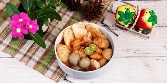 Resep Bakso Aci Kenyal Dan Cuanki Lidah Ikan Sajian Berkuah Pedas