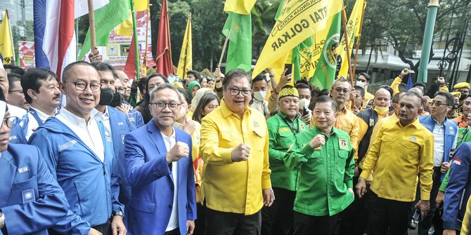 14 Agustus, KIB Bertemu di Surabaya Bahas Persiapan Pemilu 2024