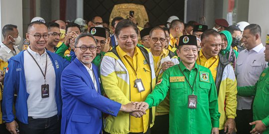 Golkar, PAN, dan PPP Kompak Daftar Pemilu 2024 Bersama