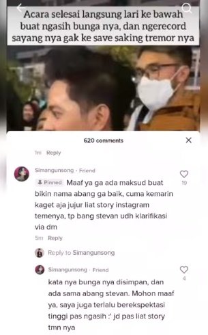 stevan pasaribu klarifikasi