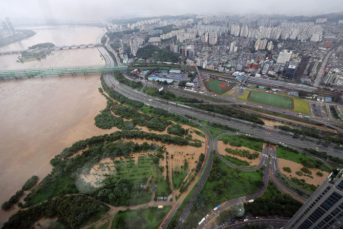 banjir besar di seoul