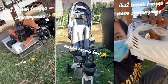 Perabotan Rumah Masih Mulus Dibuang & jadi Sampah, Auto Ingin Angkut Bawa Pulang