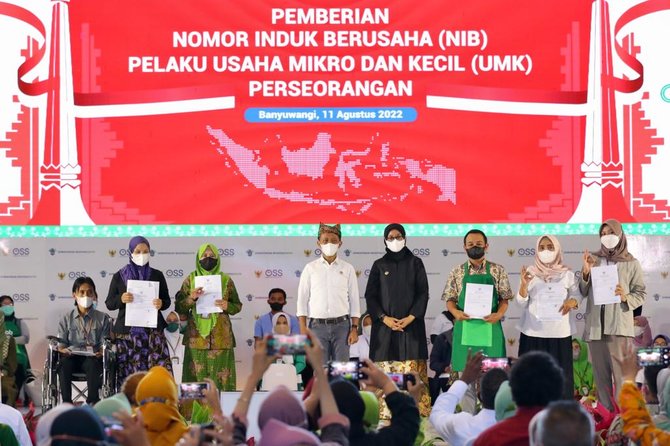 kepala bkpm bahlil lahadalia saat kungker ke banyuwangi