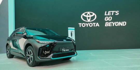 Mobil Listrik Tercanggih Toyota bZ4X Bisa Disaksikan di GIIAS