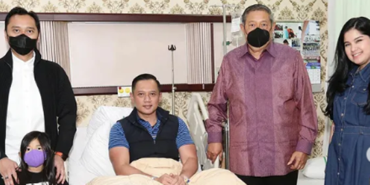 Sakit Demam Berdarah, Ini Potret Agus Harimurti Yudhoyono Rayakan Hut ke-44 di RS