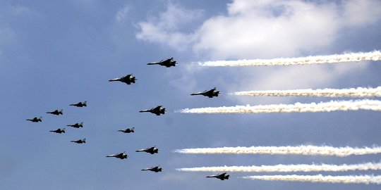 Pesawat Tempur TNI AU Bakal 'Unjuk Gigi' saat HUT RI Ke-77 di Istana