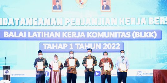 Hadapi Bonus Demografi, Kemnaker Perluas Pelatihan Vokasi melalui BLK Komunitas