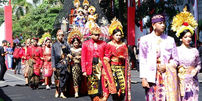 Meriahnya Karnaval Kebangsaan di Banyuwangi Setelah Vakum Dua Tahun