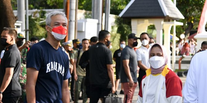 HUT Jateng, Ganjar Ajak Masyarakat Tonton Aksi Seribu Seniman Desa di Simpang Lima