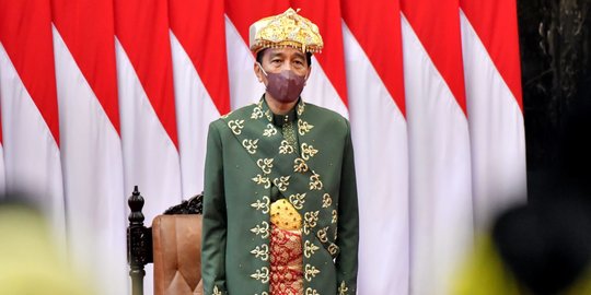 Makna Baju Adat Babel Jokowi saat Hadiri Sidang Tahunan MPR
