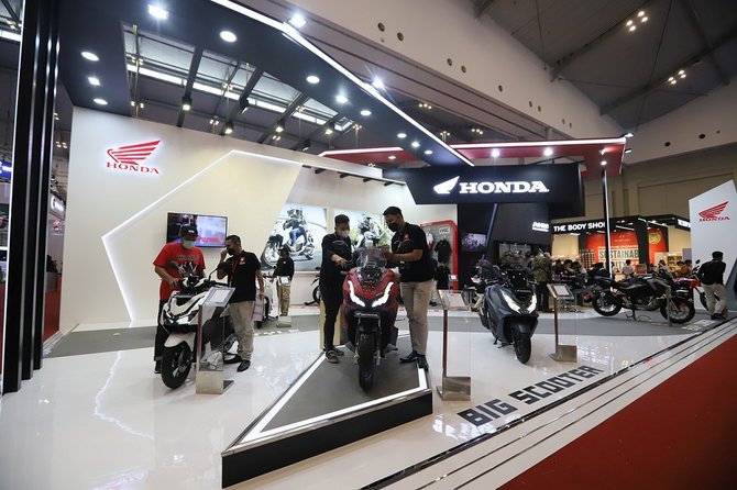 booth astra honda motor di giias 2022