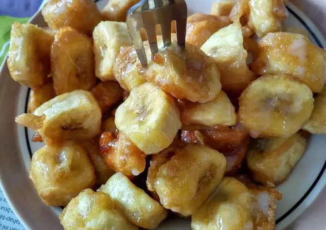 resep pisang goreng madu legit ala rumahan ini cara membuatnya yang sangat mudah