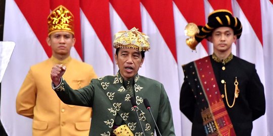 Ini Pesan Tersirat Presiden Jokowi Kenakan Busana Bangka Belitung di Sidang MPR