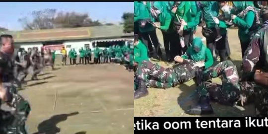 Viral Bapak-Bapak TNI Ikut Lomba 17-an Bak Bayi, Bikin Ngakak