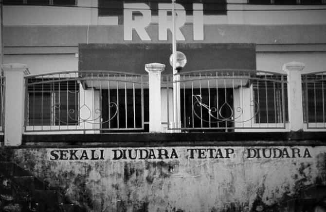sejarah radio hoso kyoku di kota bandung