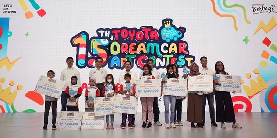 Mobil Eceng Gondok Jadi Pemenang Toyota Dream Car Art Contest 2022