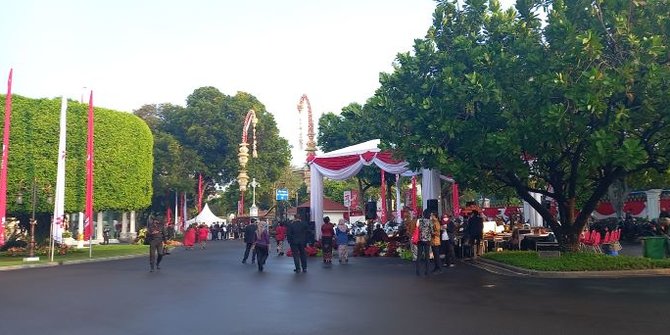 Tak Semua Menteri Jokowi Hadiri Upacara di Istana Negara, Ini Alasannya