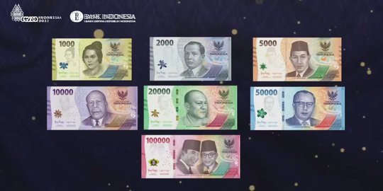 Tampilan Baru Uang Rupiah Kertas Lebih Sulit Dipalsukan