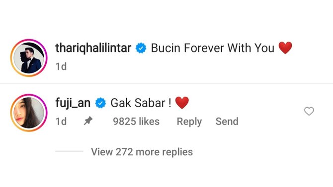 romantisme fuji dan thariq 18 agustus