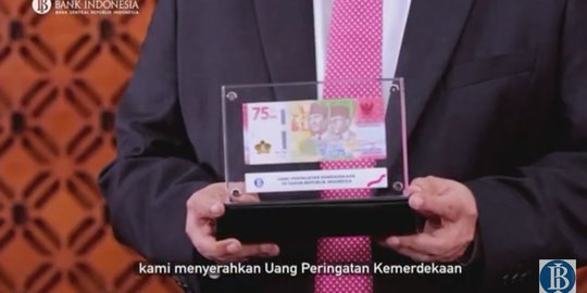 Bank Indonesia: Uang Rupiah Edisi Khusus Rp75.000 Masih Banyak Peminatnya