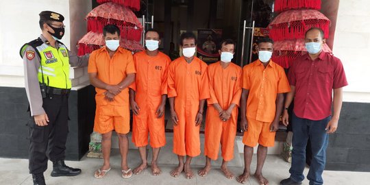 Lima Pemulung di Bali Bongkar Pondasi Vila, Curi Besi Senilai Rp50 Juta