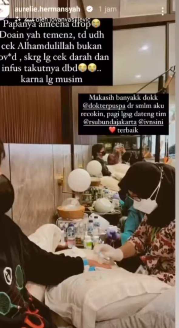 dirawat di rumah sakit ini kondisi atta halilintar
