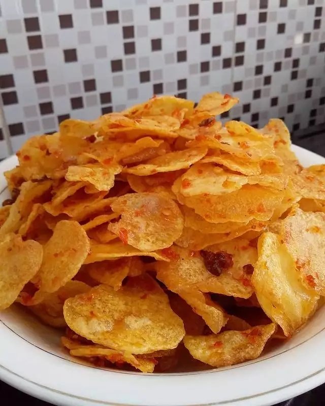 resep keripik kentang kemasan ala rumahan