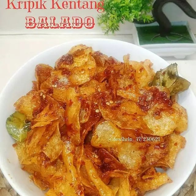 resep keripik kentang kemasan ala rumahan