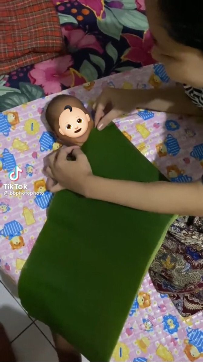 anti mainstream begini pemotretan baby born bertema sayuran