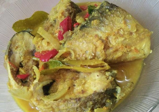 bandeng bumbu kuning tanpa santan