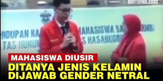 Video Viral Mahasiswa Unhas Nonbiner Diusir Dosen Karena Pilih Gender Netral 2151