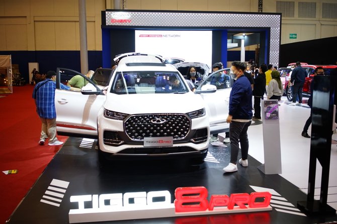 chery tiggo 7 pro dan 8 pro di pameran giias 2022