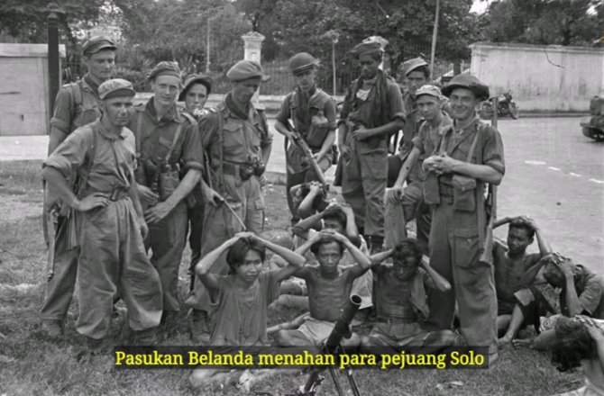 suasana mencekam agresi militer belanda di solo