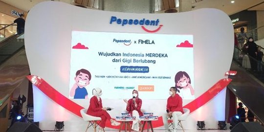 Serunya Pepsodent x Fimela Wujudkan Indonesia Merdeka dari Gigi Berlubang