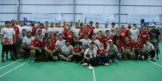 Meriahkan Kemerdekaan RI ke-77, PNM Dukung Badminton Journalist Competition 2022