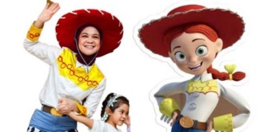 Kenakan Outfit ala Jessie 'Toy Story', Intip Perayaan Ulang Tahun Tantri Namirah