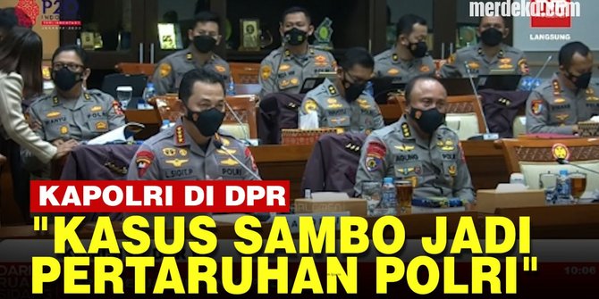 VIDEO: Termasuk Ferdy Sambo, Ini Daftar 34 Jenderal Sampai Bintara Masuk Yanma Polri
