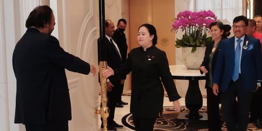 Puan Maharani Temui Surya Paloh, Megawati: Langsung Beda Loh