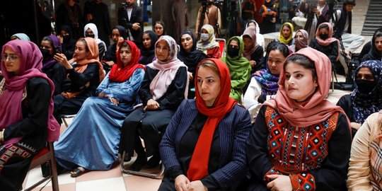 Antusiasme Kaum Hawa Afghanistan Sambut Pembukaan Perpustakaan Khusus Wanita