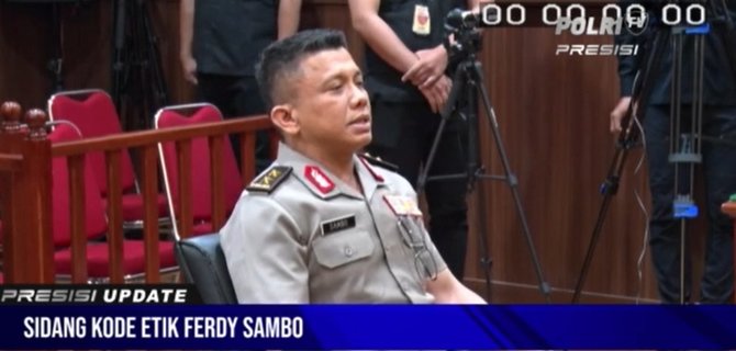 sidang etik ferdy sambo