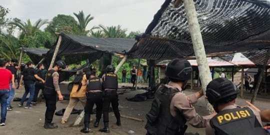 Melihat Lapak-Lapak Kayu Pemakai Sabu Dihancurkan, Kini Rata dengan Tanah