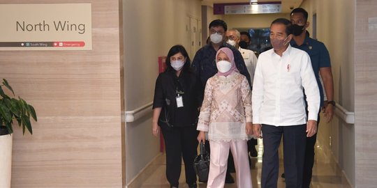 Kebahagiaan Jokowi dan Iriana Sambut Kelahiran Cucu Kelima