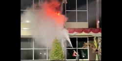 Kebakaran di Gedung Ditreskrimsus Polda Sumut, Berkas Dipastikan Aman