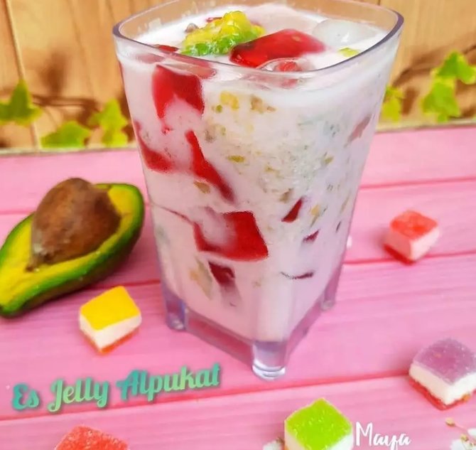 resep es jelly