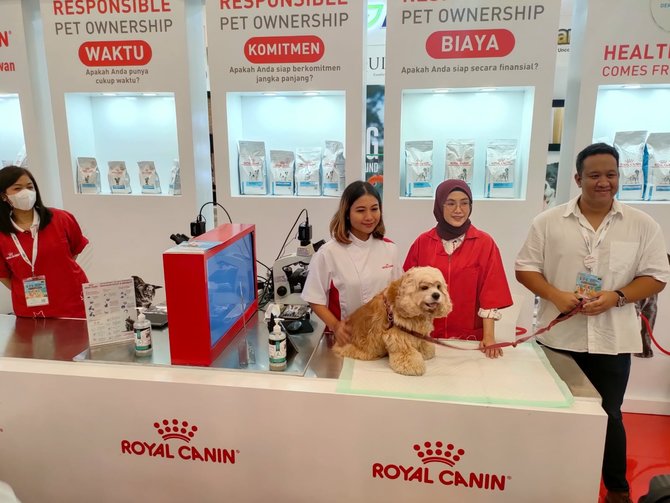 royal canin hadir di indonesia international pet expo iipe 2022 di ice bsd city
