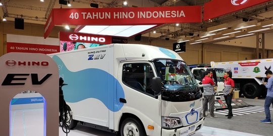 Pabrikan Kendaraan Niaga, Hino, Panen 1.127 Unit SPK selama GIIAS 2022