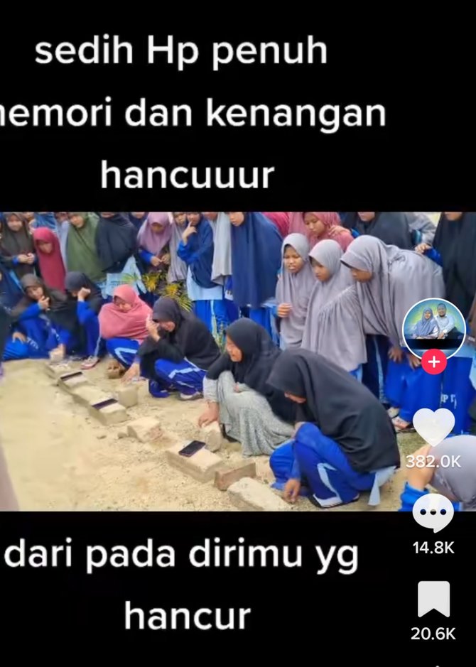 viral video santri hancurkan hp reaksinya bikin haru