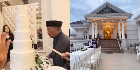 Viral Momen Perayaan Mewah Ultah Kakek-Kakek, Penampakan Rumahnya Curi Perhatian