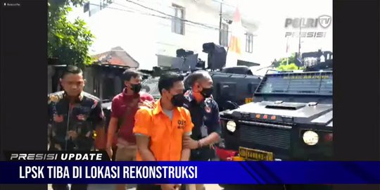 Bharada E Kaget Posisi Para Tersangka Berbeda saat Rekonstruksi Brigadir J